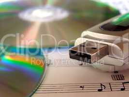 CD DVD MP3 player