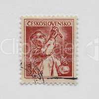 Czech stamp