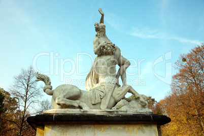 Marmorskulptur von Antonio Corradini im Grossen Garten von Dresden