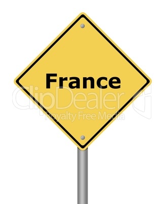 Warning Sign France