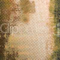 Abstract grunge gradient halftone