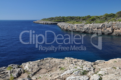 Küste bei Cala Pi, Mallorca