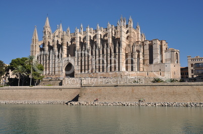 Kathedrale in Palma, Mallorca