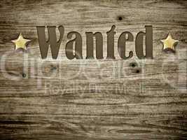 wanted