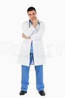 Portrait of a doctor standing up