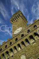 Bottom-Up view of Piazza della Signoria in Florence