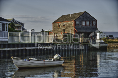 Coast of Nantucket in Massachusetts