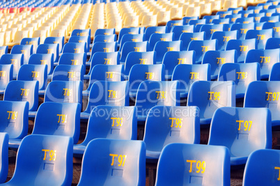 Row of chairs