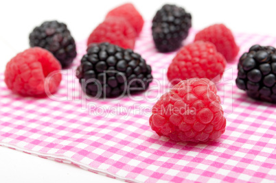 Raspberries and Blackberries