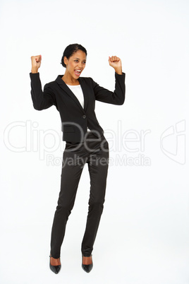 Portrait of business woman in suit
