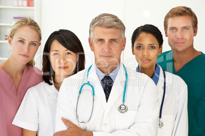 Portrait of medical professionals