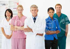 Portrait of medical professionals