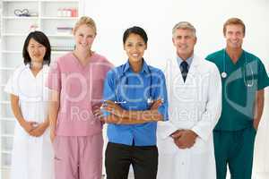 Portrait of medical professionals