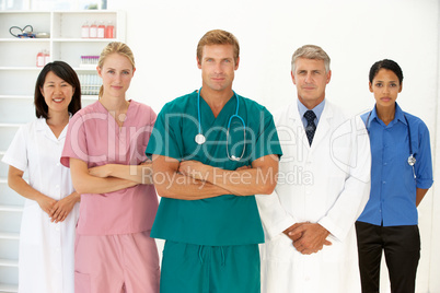 Portrait of medical professionals