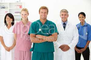 Portrait of medical professionals