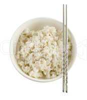 cooked brown rice