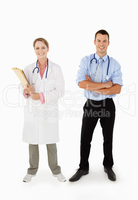 Portrait Of Medical Staff In Studio