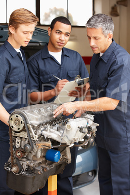 Mechanics at work