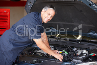 Mechanic at work