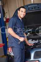 Mechanic at work