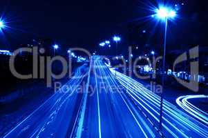 urban night traffics