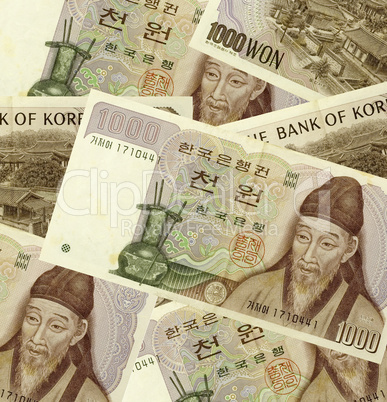 banknotes of Korea