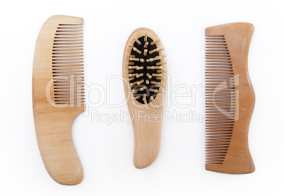 Wooden comb.