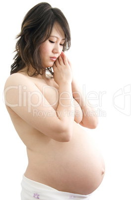 pregnant Asian women