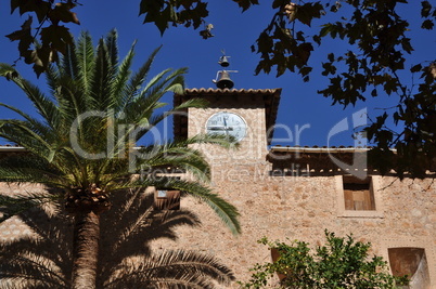 Kirche in Fornalutx, Mallorca