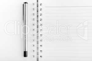 Blank notepad