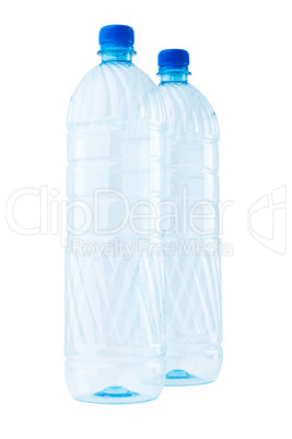 Empty plastic bottle.