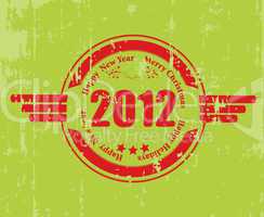 A rubber stamp for 2012
