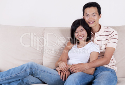 Asian Couple.