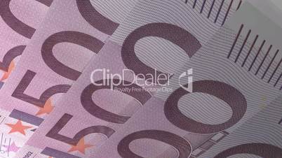 Texture Design 500 Euro Banknotes