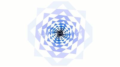 Rotating squares (spiral)