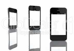 Smart Phone with Blank Screen