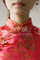 Chinese cheongsam costume
