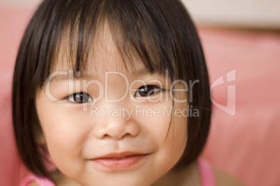 little asian girl