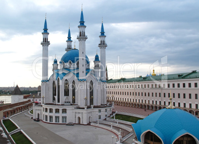 the Kul Sharif mosque and old Kremlin, Kazan