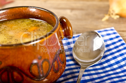 Pea soup (Polish Grochowka)