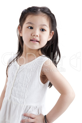 Little Asian girl