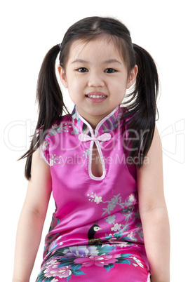 Little oriental girl