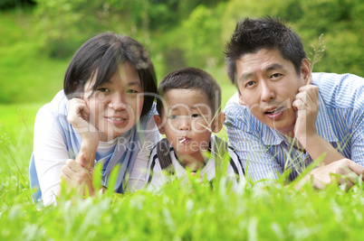 Outdoor family