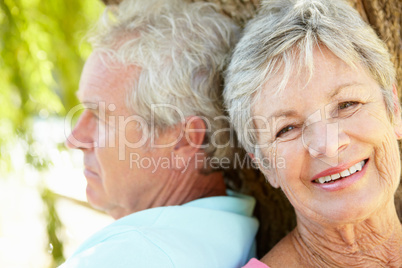 Portrait of senior couple