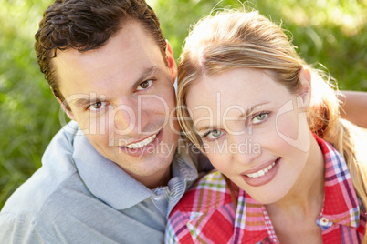 Portrait of young couple