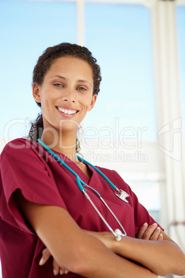 Young female doctor