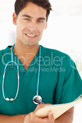 Young male doctor