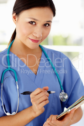 Young female doctor