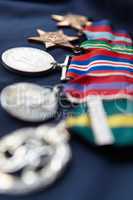 Strip of medals