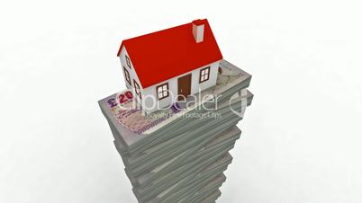 Increasing Property Prices in pounds (loop,alpha)
